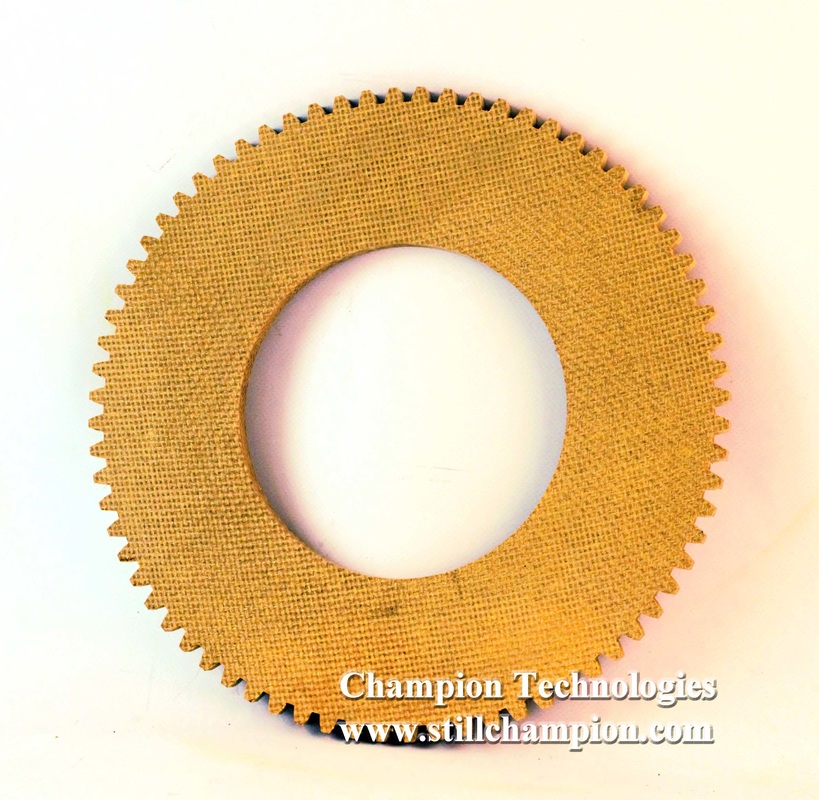 Slip Clutch Friction Disc Plate ID 3.813" w/ 7" OD & Thickness of 0.125" FP7038 